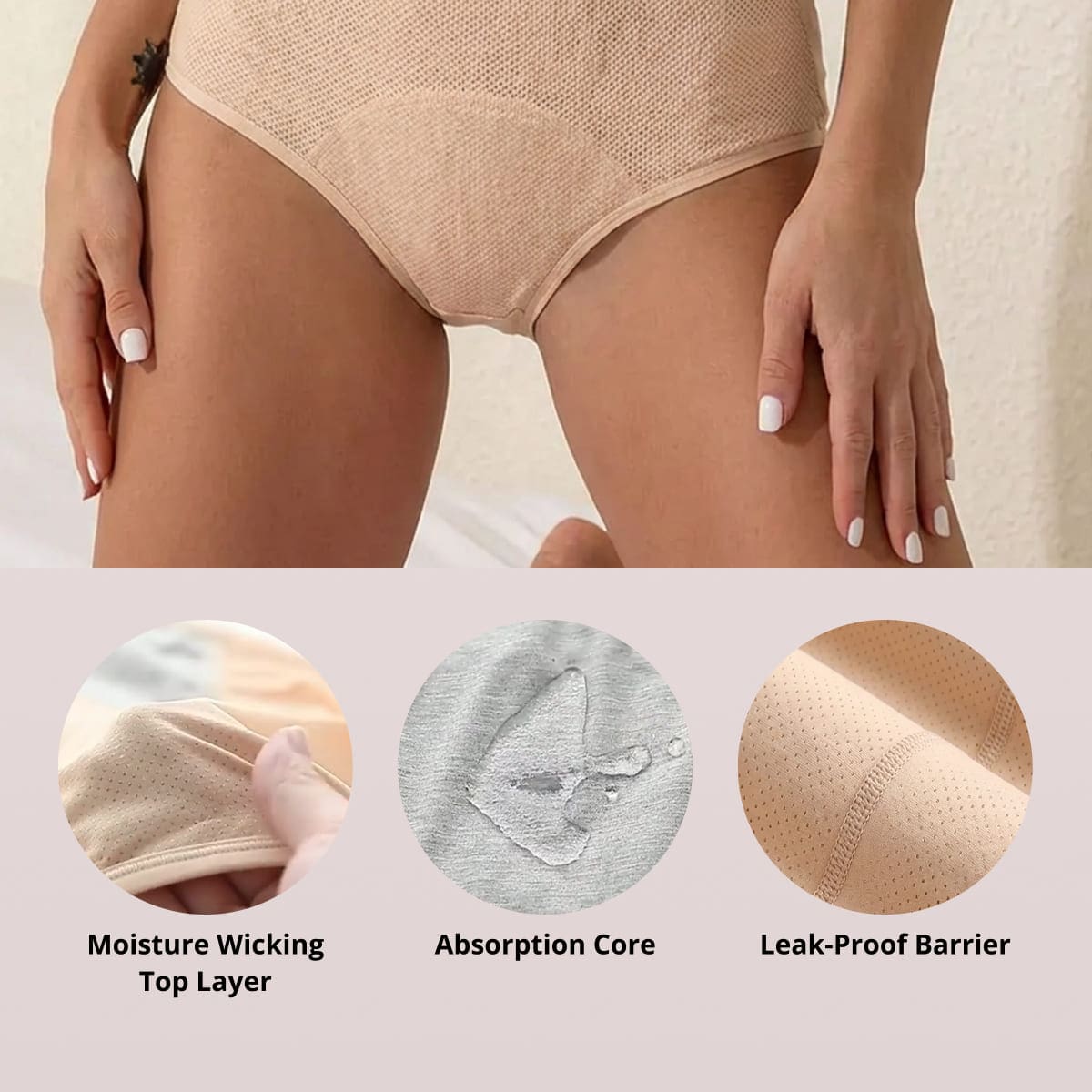 Ankway Leakproof Underwear — Feel Normal, Stay Dry, All Day